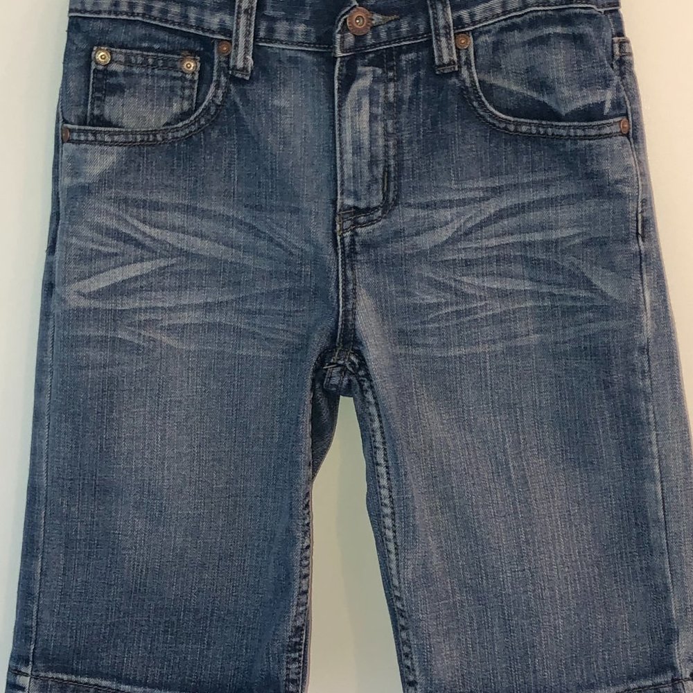 Flypaper jean shorts boy's sz 12 EUC LN
